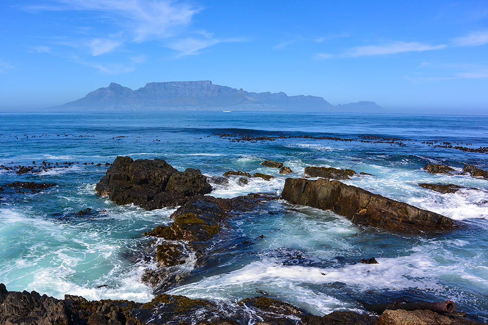 Scenic View of Table Mountain