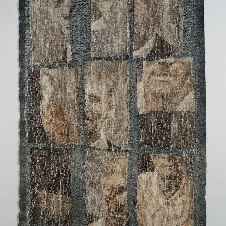 Aleksandra Stoyanov, JUDGES wool, sisal