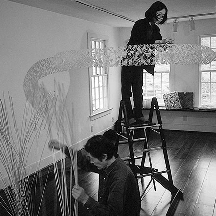 Masakazu and Naomi Kobayashi 1999 browngrotta arts installation. Photo © Tom Grotta