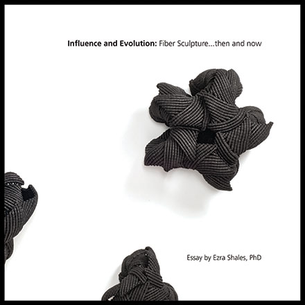 Influence and Evolution: Fiber Sculpture...then and now catalog cover artwork by Federica Luzzi