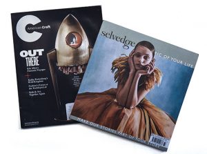 American Craft and Selvedge Magazine Covers