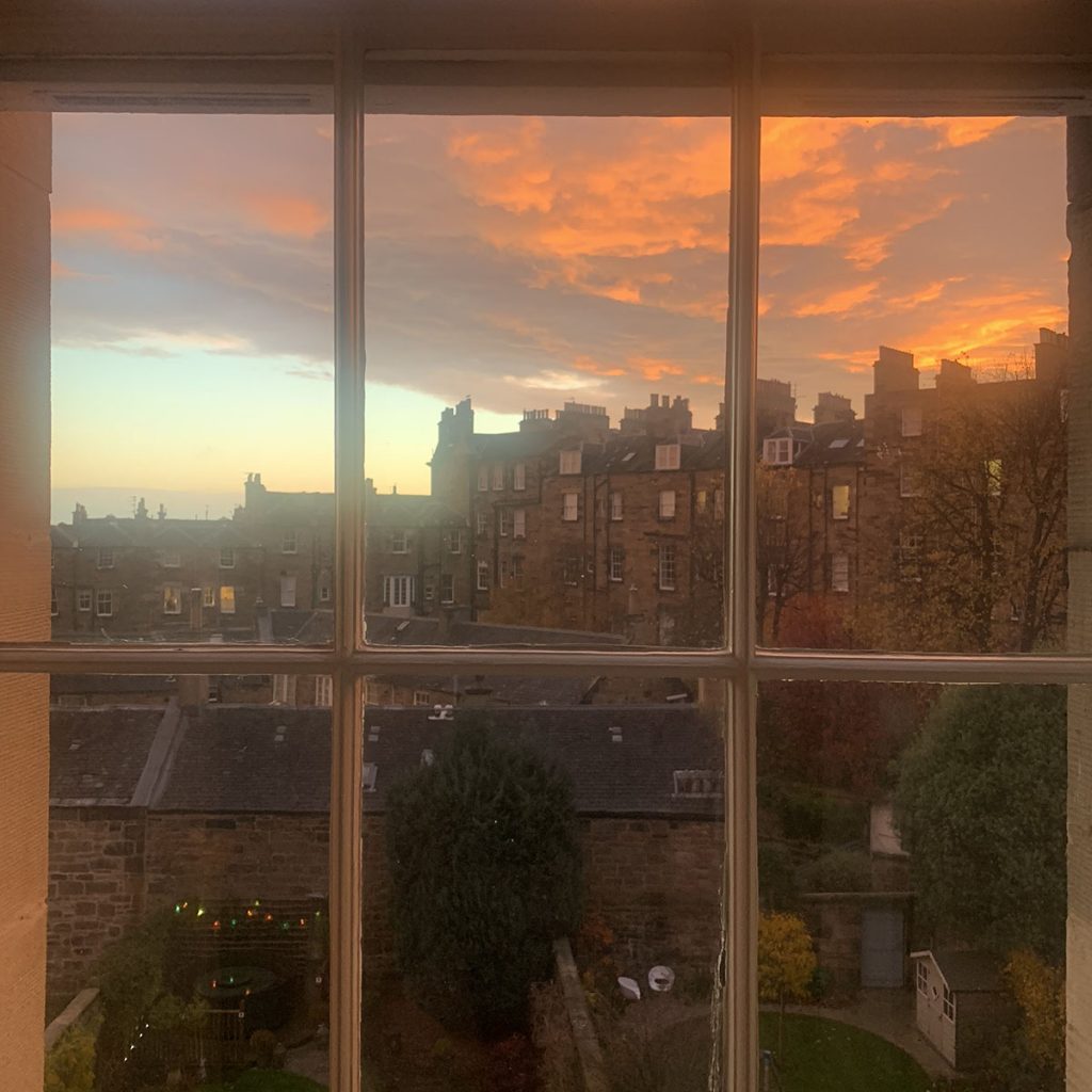 Edinburgh sunrise