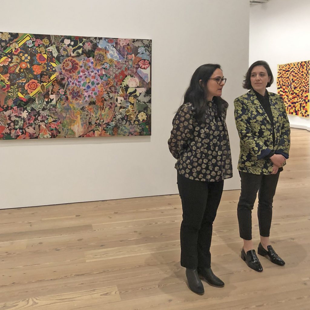 Jennie Goldstein and Elisabeth Sherman tour