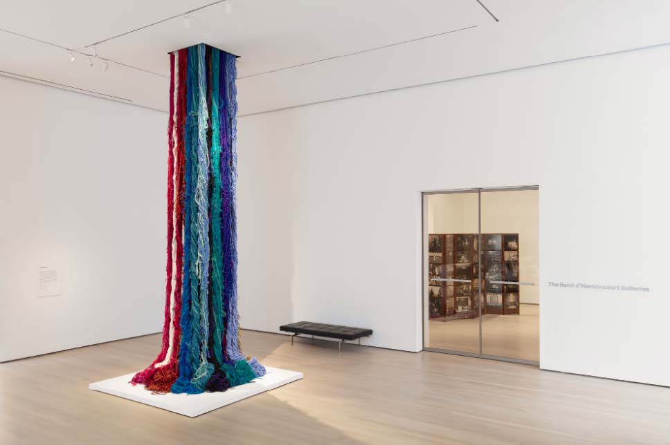 Sheila Hicks Pillar of Inquiry/Supple Column