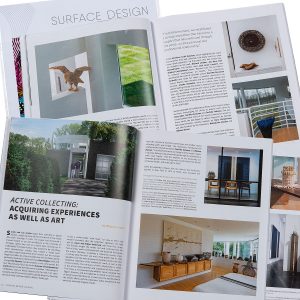 Active Collecting: Acquiring Experiences as Well as Art by Rhonda Brown in Surface Design Journal