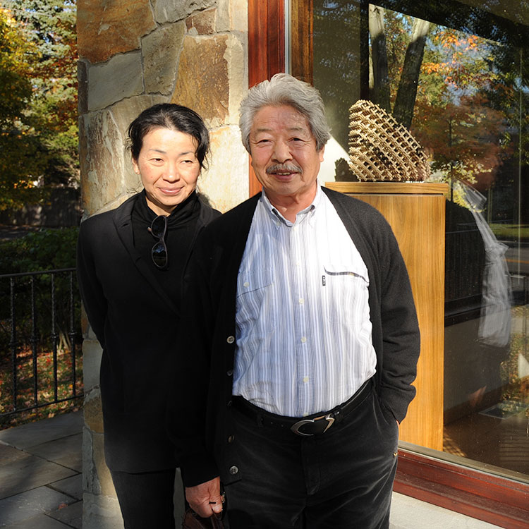 portrait of Yasuhisa Kohyama and Wakae Nakamoto
