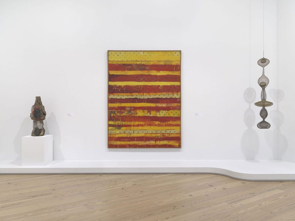 Installation view of Making Knowing: Craft in Art