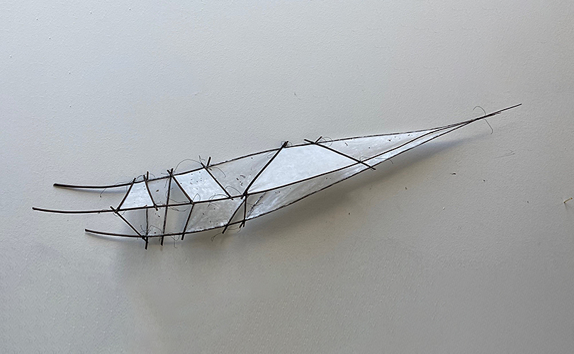 Jane Balsgaard abstract boat sculpture