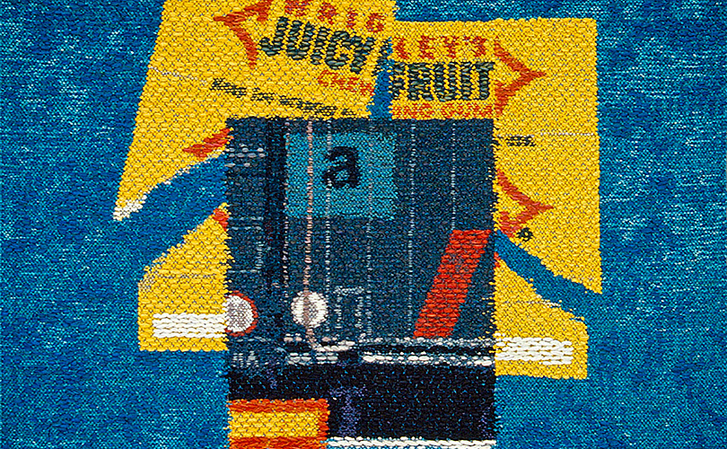 Helena Hernmarcks Juicy Fruit tapestry Commission