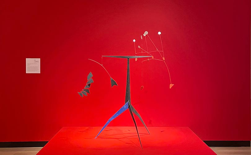 Alexander Calder installation