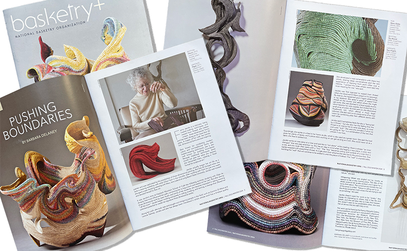 Fern Jacobs feature article basketry+
