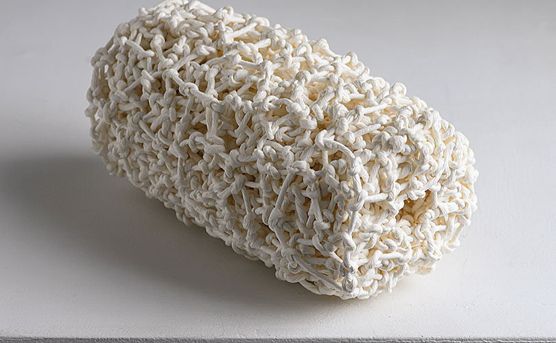paper knot sculpture by Shoko Fukuda
