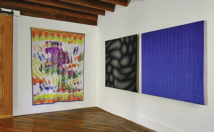 Katherine Westphal quilt, Grethe Sørensen weavings