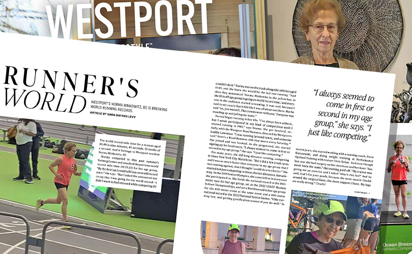 Norma Minkowitz in Westport Magazine