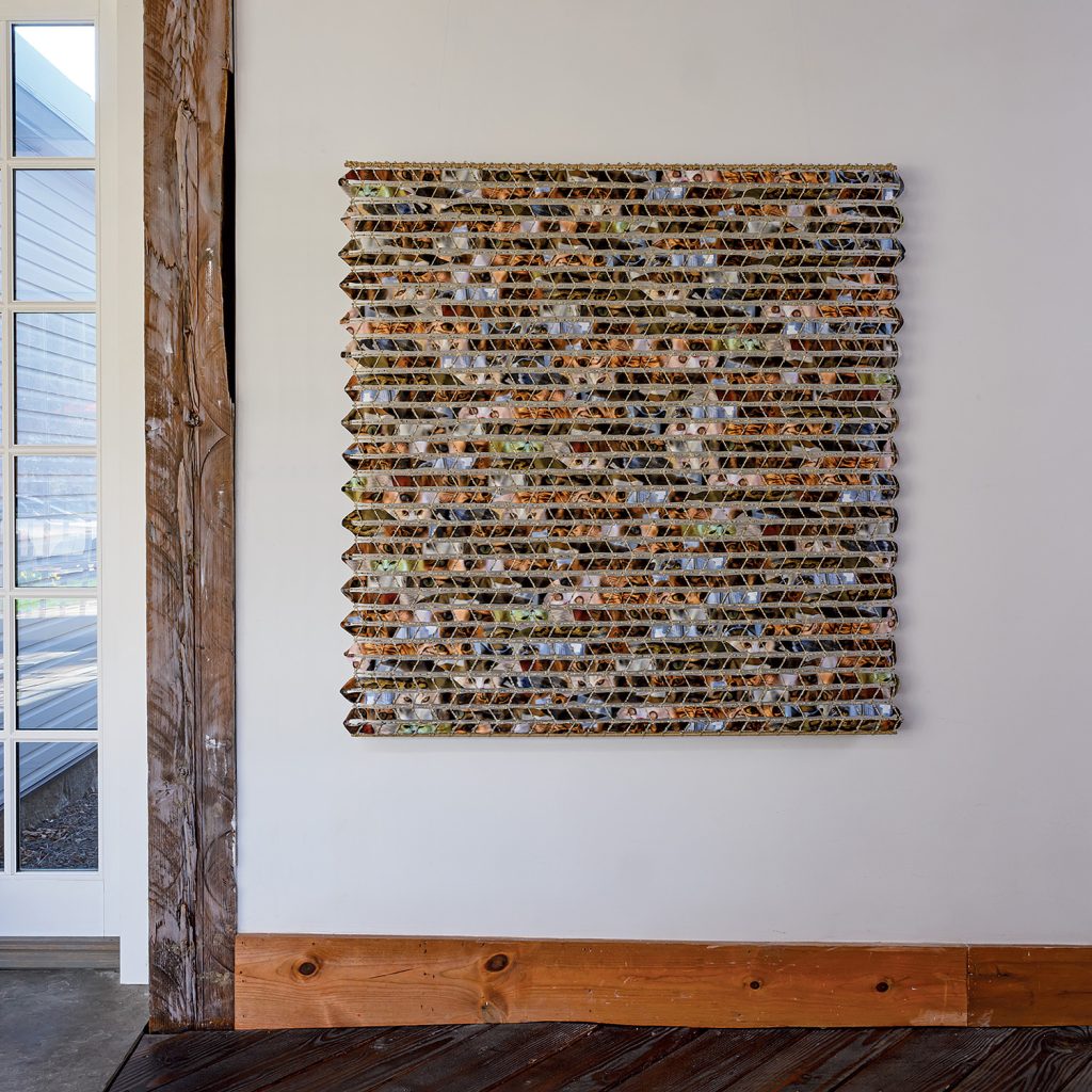 Cat's Eyes wall hanging by Keiji Nio