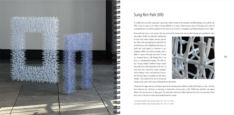 Sung Rim Park catalog Spread