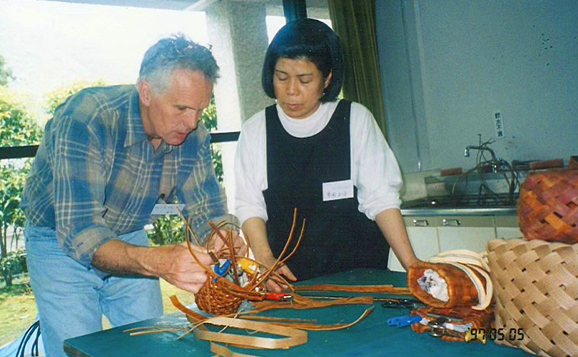 John McQueen teaching in Japan