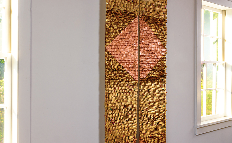 Aby Mackie Gold wall hanging