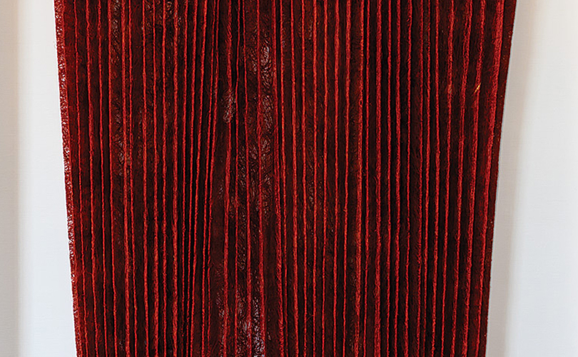 Red Pleated Mia Olsson