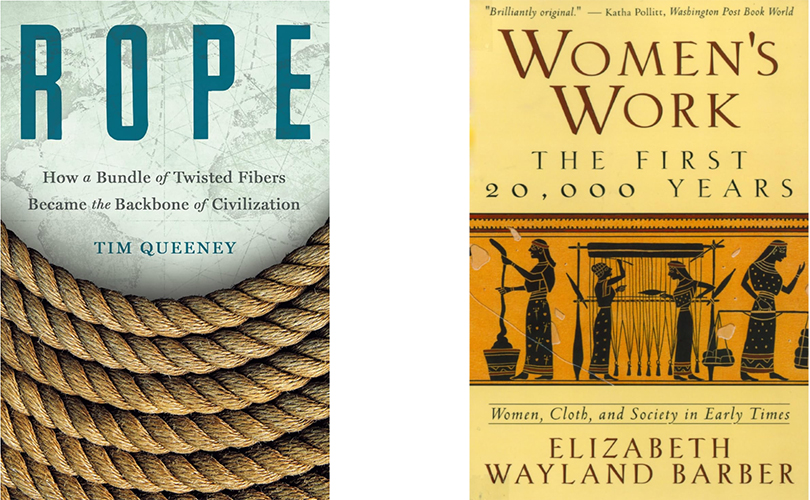 Rope and Women's Work Book Covers