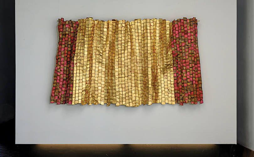 Aby Mackie gold textiles