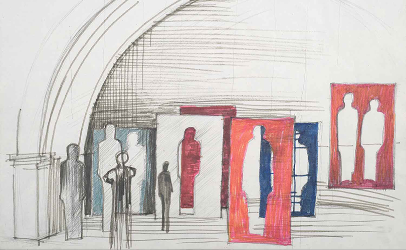 Lilla Kulka Exhibition drawing