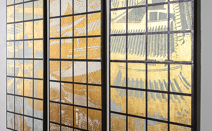 Gold leaf Glen Kaufman