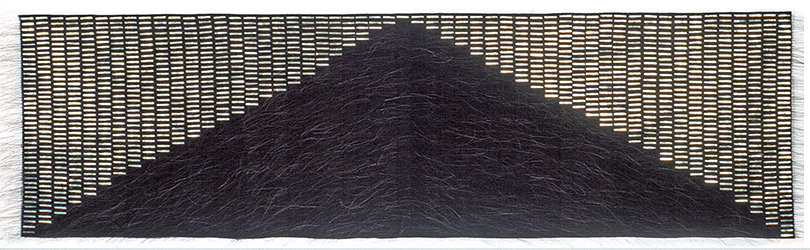 Adela Akers Night Pyramid tapestry