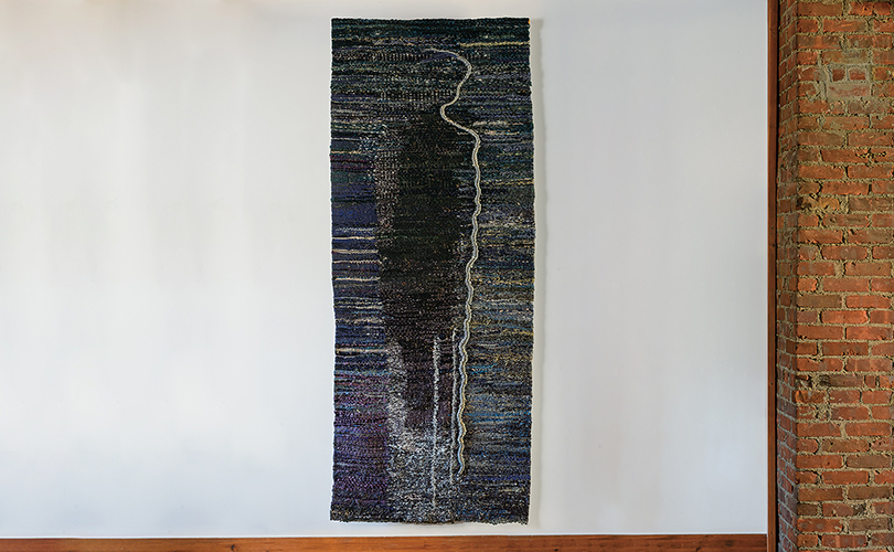 Blue Lilla Kulka tapestry