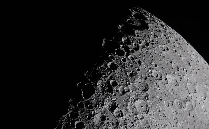 The dark side of the Moon NASA